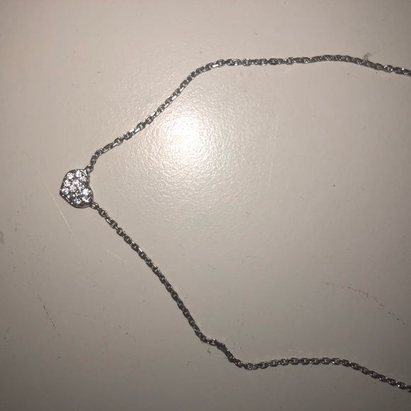 Diamond Heart Necklace - Picture 1 of 5